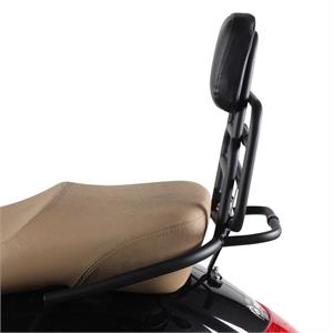 Rack, Prima Rear Chrome w/Backrest for Vespa GTS - Image 6