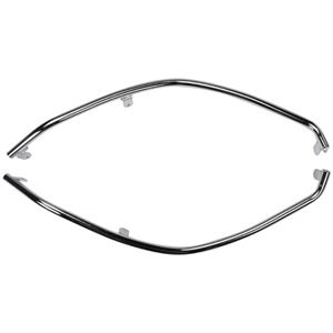 Cowl Guards, Prima Chrome Leg Shield for Royal Alloy GT150, GP300S