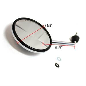 Mirror, Right Chrome for Vespa LX - Image 2