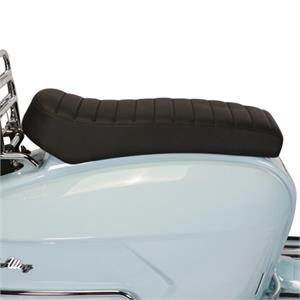 Seat, Low Profile Single Black Saddle for Royal Alloy GT150, GP300S - Image 2
