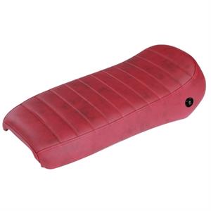 Seat, Low Profile Single Red Saddle for Royal Alloy GT150, GP300S
