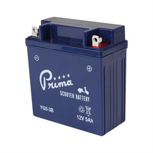 Battery, Prima YG5-3B for 125cc 4-Stroke Genuine Stella Automatic - Image 2