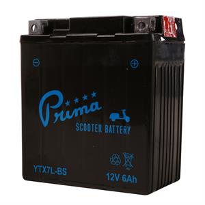 Battery, Prima YTX7L-BS for Vespa Primavera, Sprint