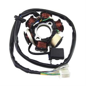 Stator, NCY 6-Coil Replacement for 125cc - 150cc GY6 Scooters, ATVs, Go Karts
