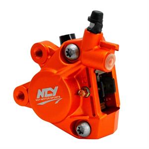 Brake Caliper, NCY Orange Forged for 50cc 2-Stroke Genuine Buddy