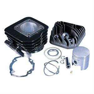 Cylinder Kit w/Head, Polini 47mm Corsa Big Bore 70cc for 50cc 2-Stroke Honda, Kymco Scooters