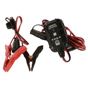 Battery Charger, NOCO Genius 1 for Scooters, ATVs, Go Karts