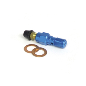 Banjo Bolt, NCY Blue for Brake Calipers