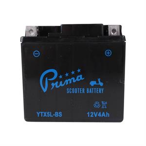 Battery, Prima YTX5L-BS for Scooters, ATVs