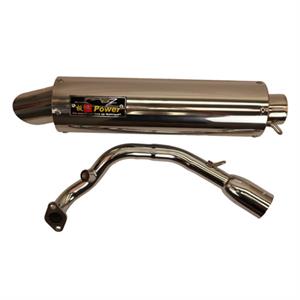 Exhaust, Ban Jing Performance for 125cc - 150cc GY6 Sporty Scooters