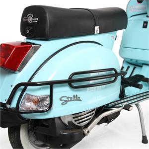 Cowl Protectors, Cuppini Black for Genuine Stellas, Vespa P-Series