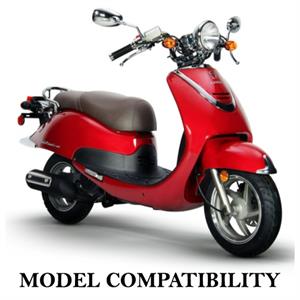 Panel, Innerboard Upper for 50cc - 200i Lance Cali, Havana - Image 3