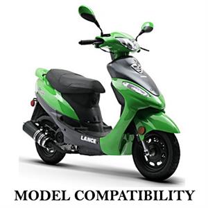 Axle, Front Wheel for 50cc Lance GTR, TaoTao ATM50-A1 - Image 2