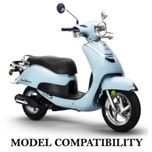 Panel, Innerboard Upper for 50cc - 200i Lance Cali, Havana - Image 4