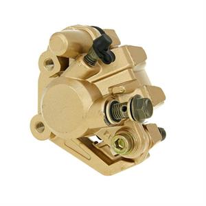 Brake Caliper, Front Gold for 50cc 2-Stroke Genuine Black Cat, Roughhouse