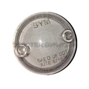 Turn Signal Lens, Clear for 50cc - 200i Lance Cabo, PCH, Fiddle, Soho