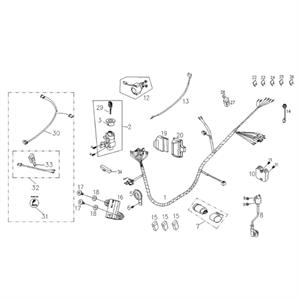F13 - Wire Harness 170i Genuine Buddy
