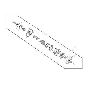 E10 - Clutch Assembly for 200i Lance Scooters