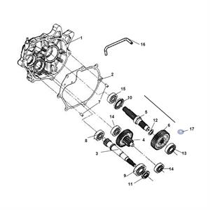 E11 - Gearbox for 200i Lance Scooters