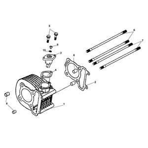 E05 - Cylinder for 200i Lance Scooters