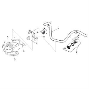 F05 - Handlebar for 50cc - 200i Lance Cali
