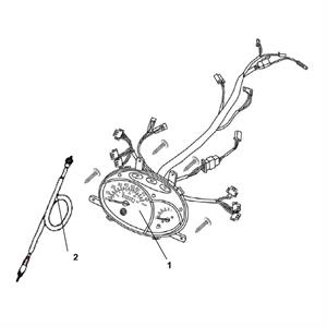 F02 - Instrument Panel for 50cc - 200i Lance Havana