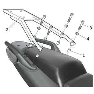 Rack, Shad for Kymco Xciting 400i