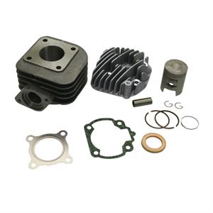 Cylinder Kit w/Head, SSP-G 39mm Replacement for 50cc 2-Stroke A/C Kymco Scooters