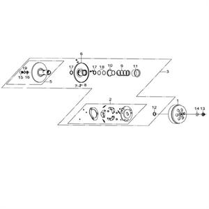 E09 - Clutch Assembly for SYM HD200, RV200