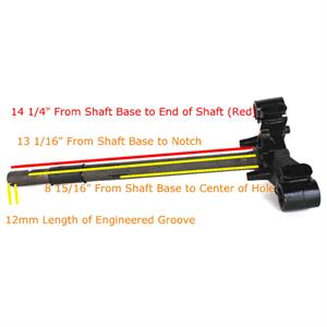 Fork, Triple Tree for 50cc 4-Stroke Lance Charming, Wolf Islander - Image 2