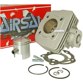 Cylinder Kit, Airsal 41mm Replacement for 50cc 2-Stroke A/C Hyosung Scooters