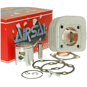 Cylinder Kit, Airsal 47mm Big Bore 70cc for 50cc 2-Stroke A/C Kymco Scooters