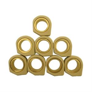 Variator Sliding Weights, Dr. Pulley, 28mm x 20mm, 400cc - 600cc Honda Silverwing