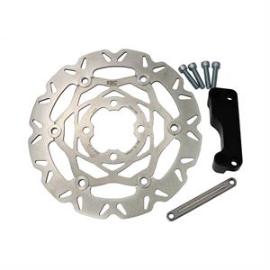 Brake Rotor and Bracket Set, EBC Front Disc for 125cc Honda Grom