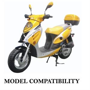 Tail Light Assembly for 50cc - 150cc Roketa Bahama, Taotao CY50-A - Image 5