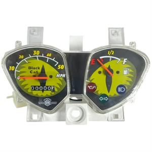 Speedometer Assembly for 50cc 2-Stroke Genuine Black Cat