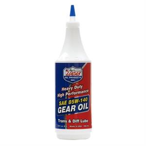 Gear Oil, Lucas 85W-140 for Scooters, ATVs, Go Karts