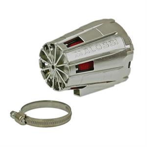 Air Filter, Malossi E5 Chrome for 50cc 2-Stroke Kymco, SYM Scooters