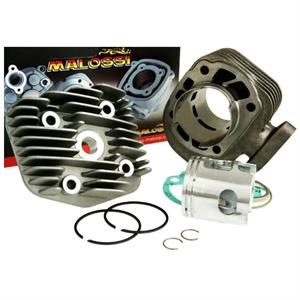 Cylinder Kit w/Head, Malossi 47mm Big Bore 70cc for 50cc 2-Stroke A/C Kymco Scooters