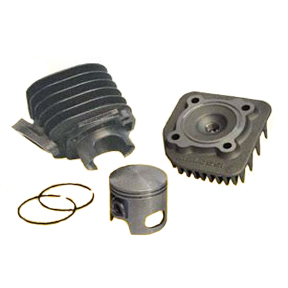 Cylinder Kit for 50cc 2-Stroke Genuine RH, Black Cat