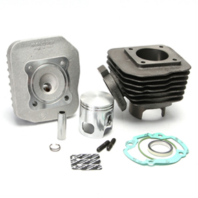 Cylinder Kit w/Head, Malossi 47mm Big Bore 70cc for 50cc 2-Stroke Honda, Kymco Scooters