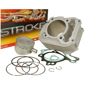 Cylinder Kit, Malossi 70mm Big Bore 190cc for 125cc - 150cc Vespa ET4, LX