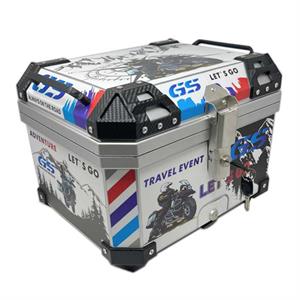 Top Case Delivery Box, X-Large for Scooters, Motorcycles