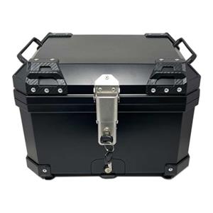 Top Case Delivery Box, X-Large Black for Scooters, Motorcycles - Image 2