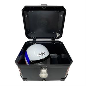 Top Case Delivery Box, X-Large Black for Scooters, Motorcycles - Image 4