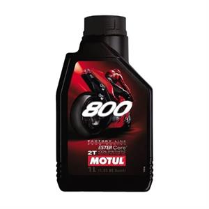 Oil, Motul 800 2T Factory Line Road Racing for 2-Stroke Scooters, Motorcycles