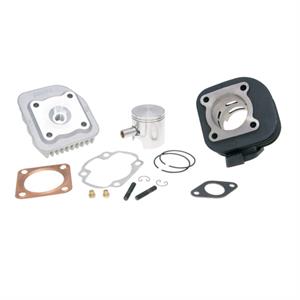 Cylinder Kit w/Head, Polini 47mm Big Bore 70cc for 50cc 2-Stroke Keeway, CPI Scooters