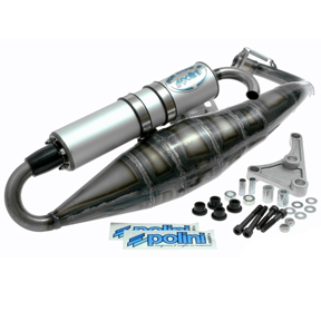 Exhaust, Polini Race 3 for Piaggio, Gilera Scooters