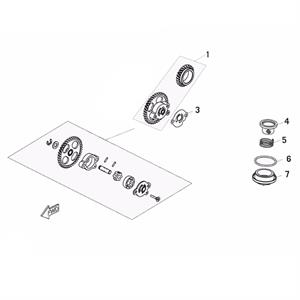 E08 - Oil Pump for 50cc Genuine Venture