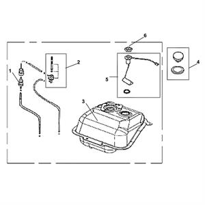 F13 - Fuel Tank for 50cc Lance Soho